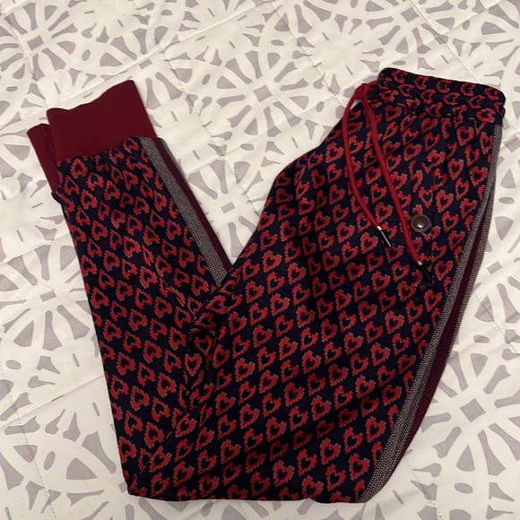❤️❤️Anthropologie Love Binetti High waist Heart Joggers❤️❤️ - Picture 8 of 15